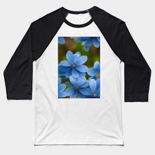 Beautiful Blue Flowers, for all those who love nature #91 Baseball T-Shirt